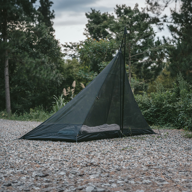 Naturehike pyramídový stan Ranch Fire 5 kg - zelený